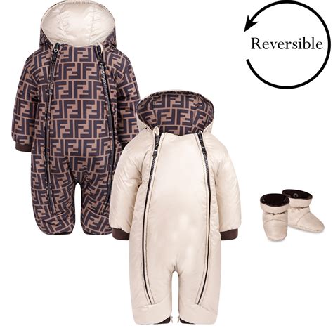 fendi baby kleid|fendi baby snowsuit.